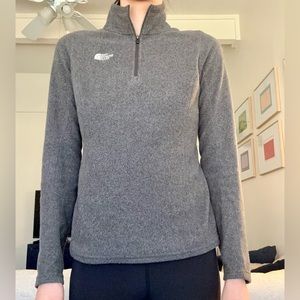 Grey North Face sweater